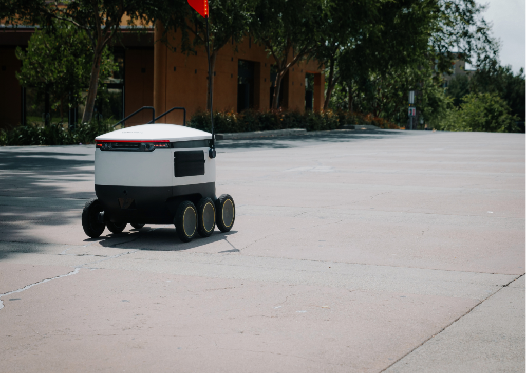 La livraison avec robots autonomes se développent